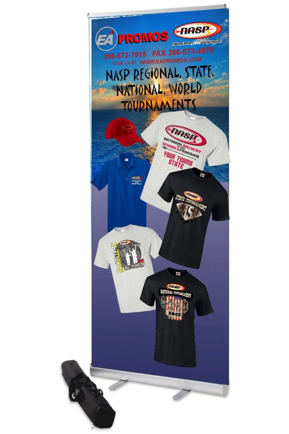 NASP® Custom Popup Banner