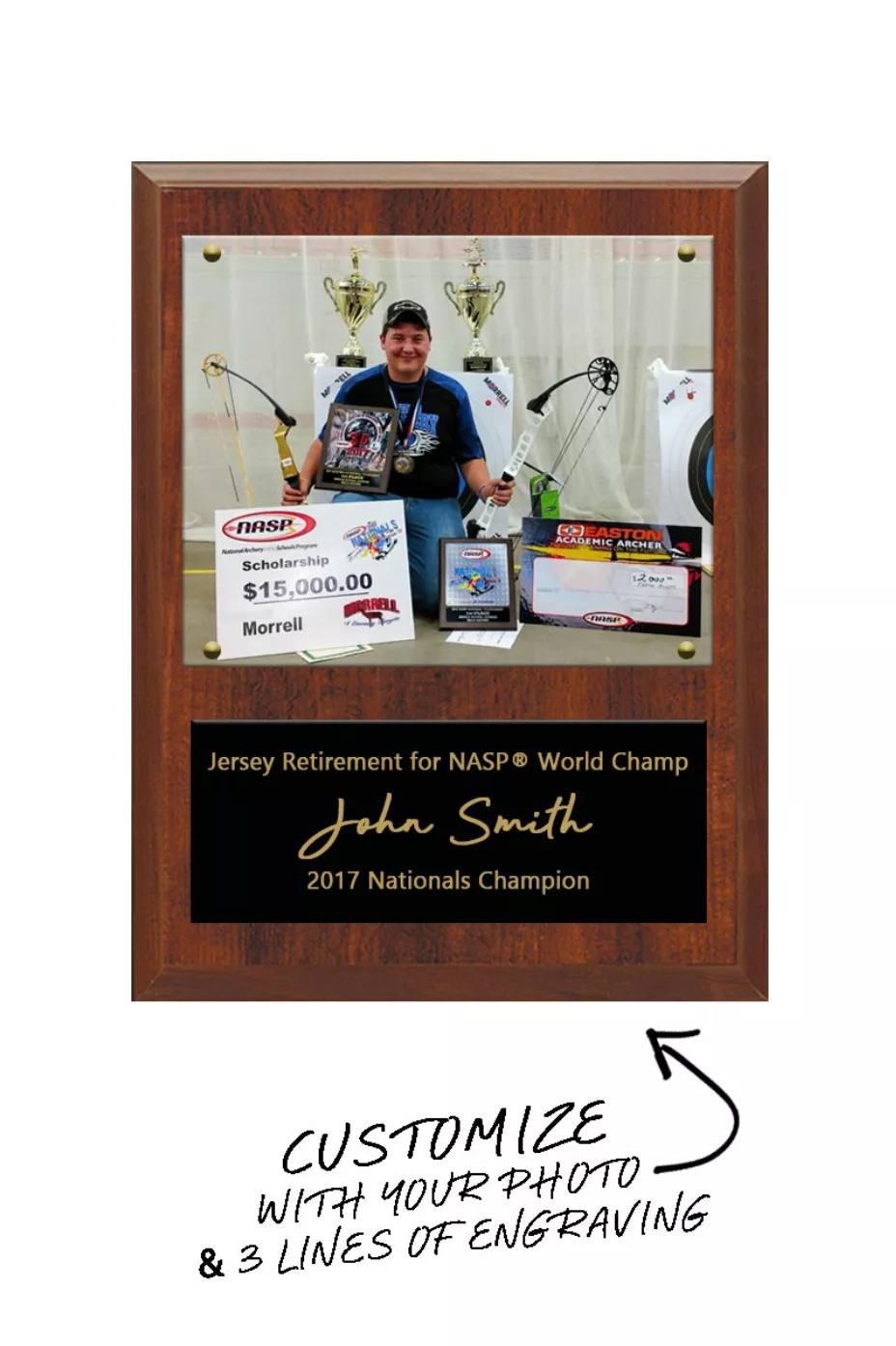 NASP® 9 X 12 Plaque