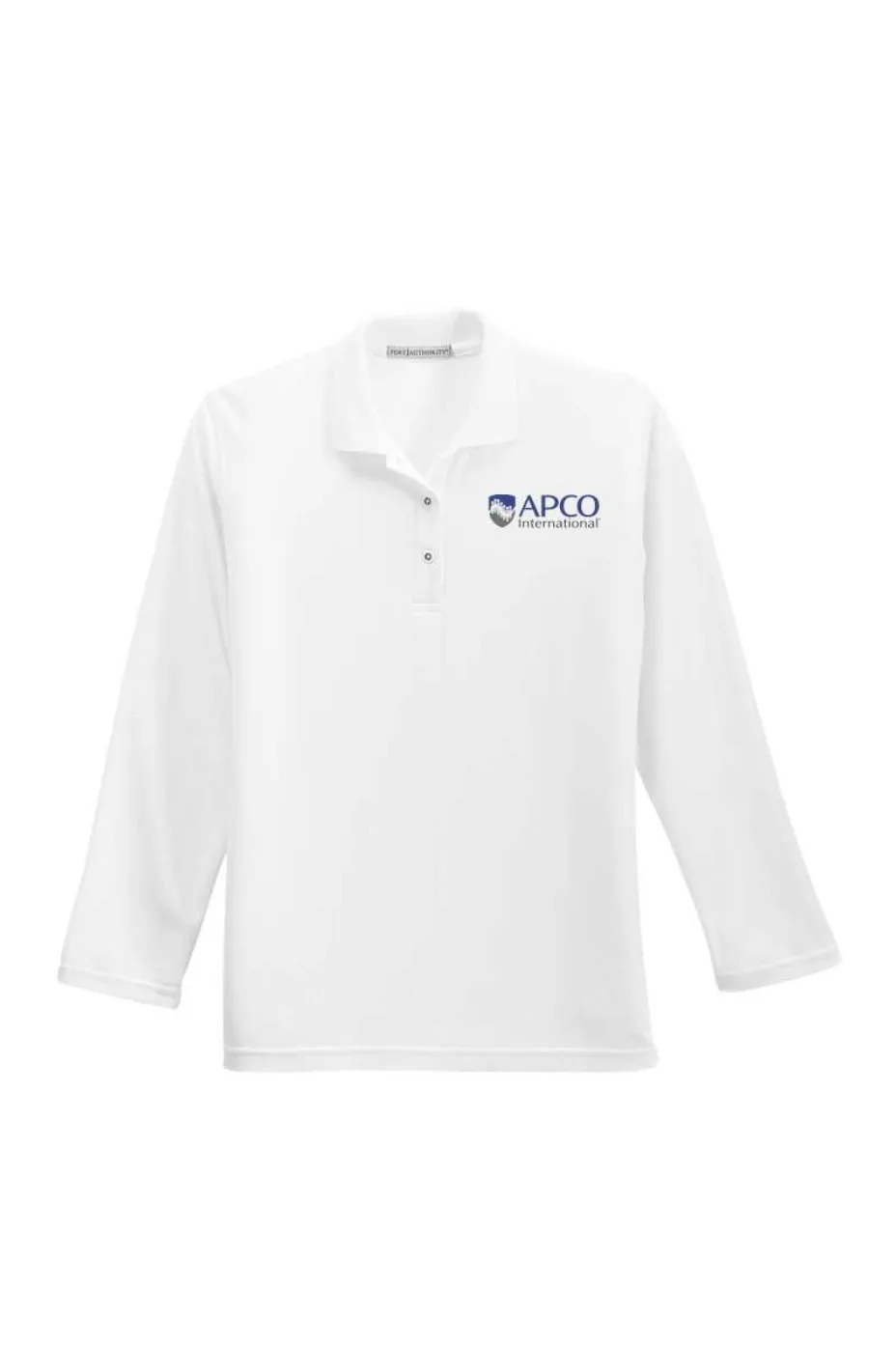 APCO - Ladies Long Sleeve Silk Touch Polo