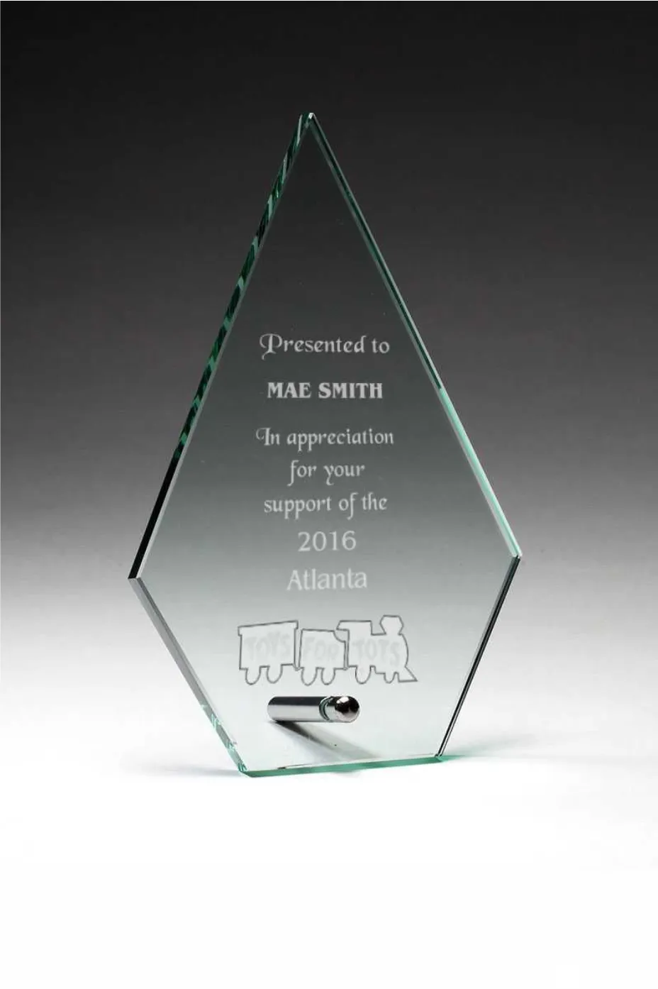 Triangular Glass Award