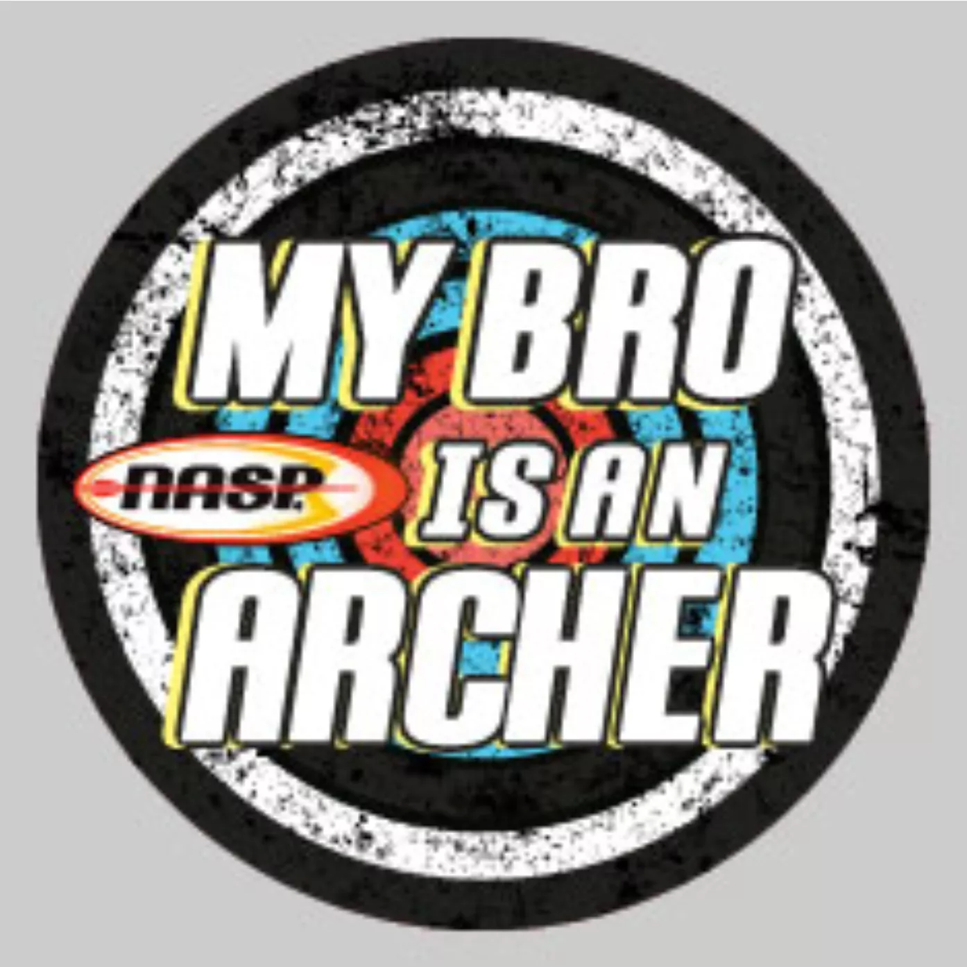 NASP® My Bro is an Archer Decal