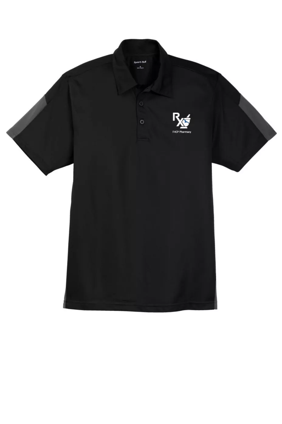 FHCP Pharmacy - Sport-Tek® PosiCharge® Active Textured Colorblock Polo - ST695