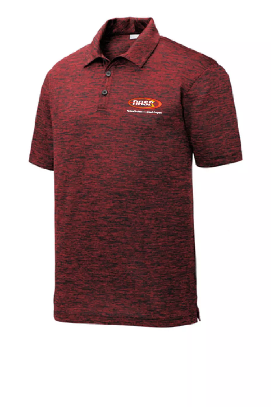 NASP® - Sport-Tek® PosiCharge® Electric Heather Polo - ST590