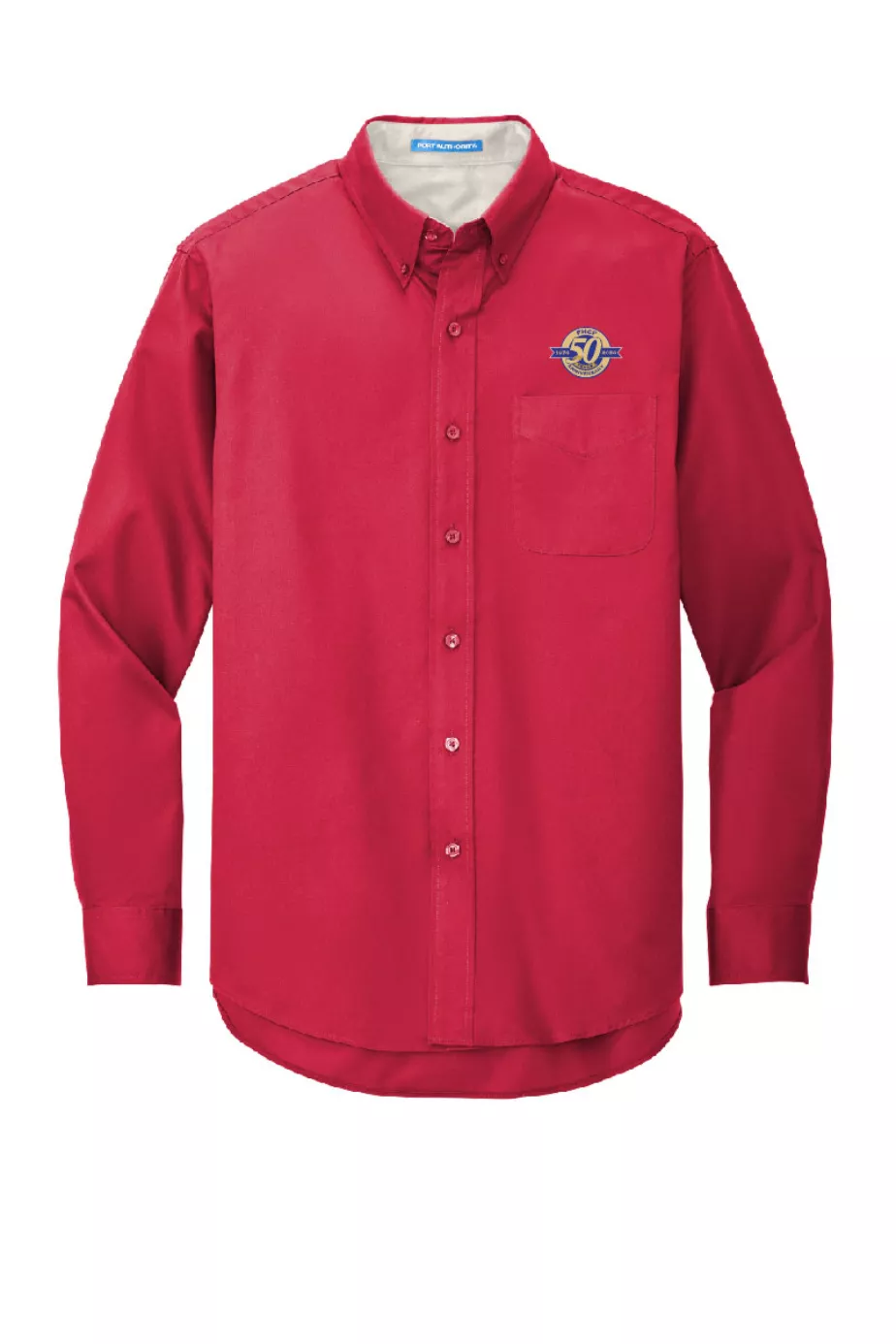 FHCP 50th - Port Authority Long Sleeve Easy Care Shirt - S608
