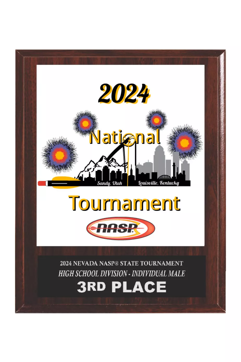 2024 NASP® Nationals 8 X 10 Plaque