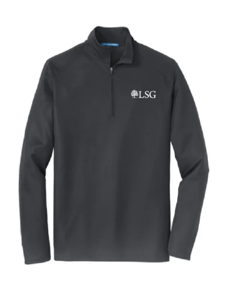 LSG Port Authority® Pinpoint Mesh 1/2-Zip - K806