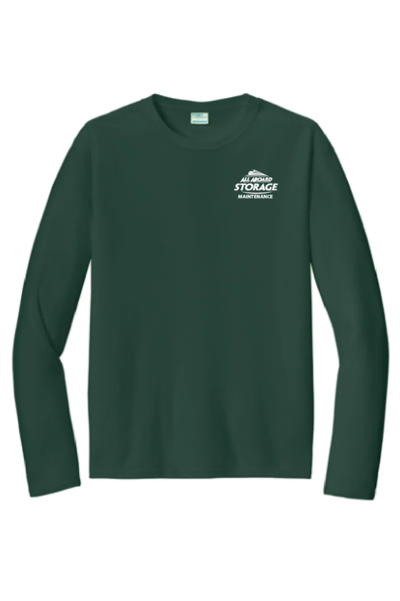 All Aboard Storage Maintenance - Port & Coâ„¢ Long Sleeve Performance Tee - PC380LS