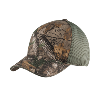 C912 Port Authority Camouflage Cap with Air Mesh Back