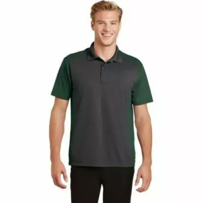 ST652 Sport-Tek Colorblock Micropique Sport-Wick Polo