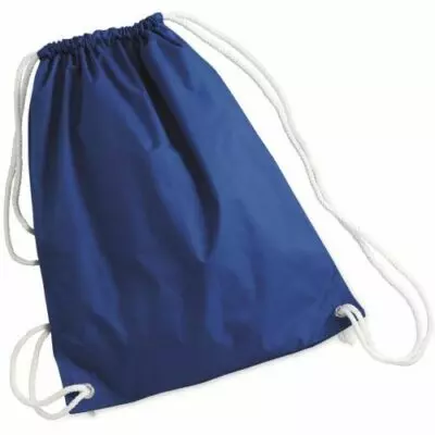 Drawstring Backpack with White DUROcord® - 8887