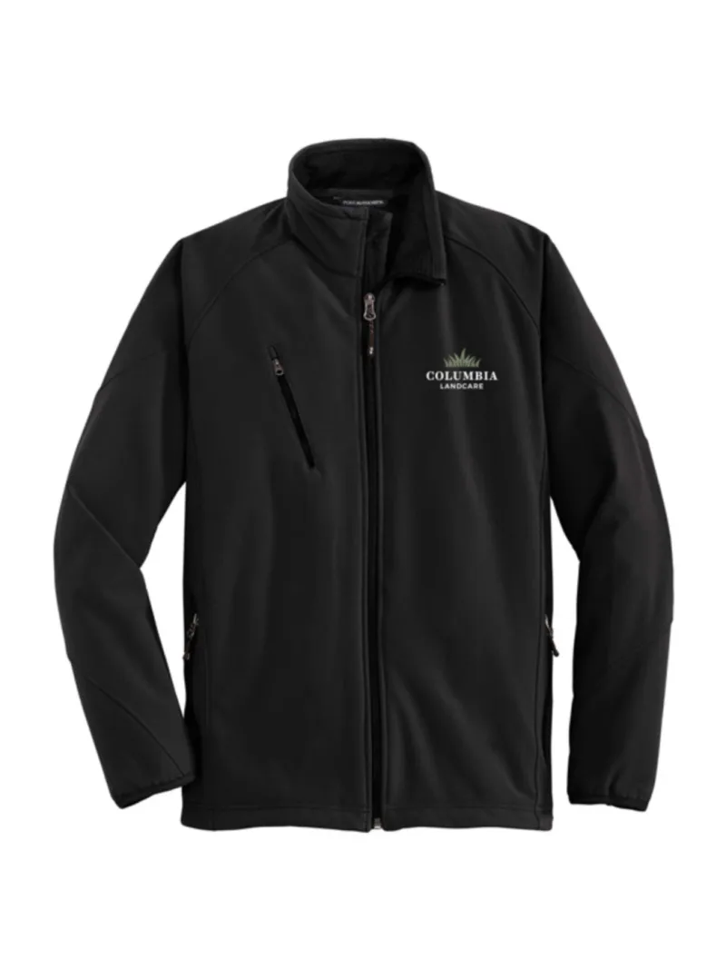 Columbia Port Authority Textured Soft Shell Jacket - J705