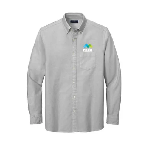 Merit NE – Mens Brooks Brothers® Casual Oxford Cloth Shirt – BB18004