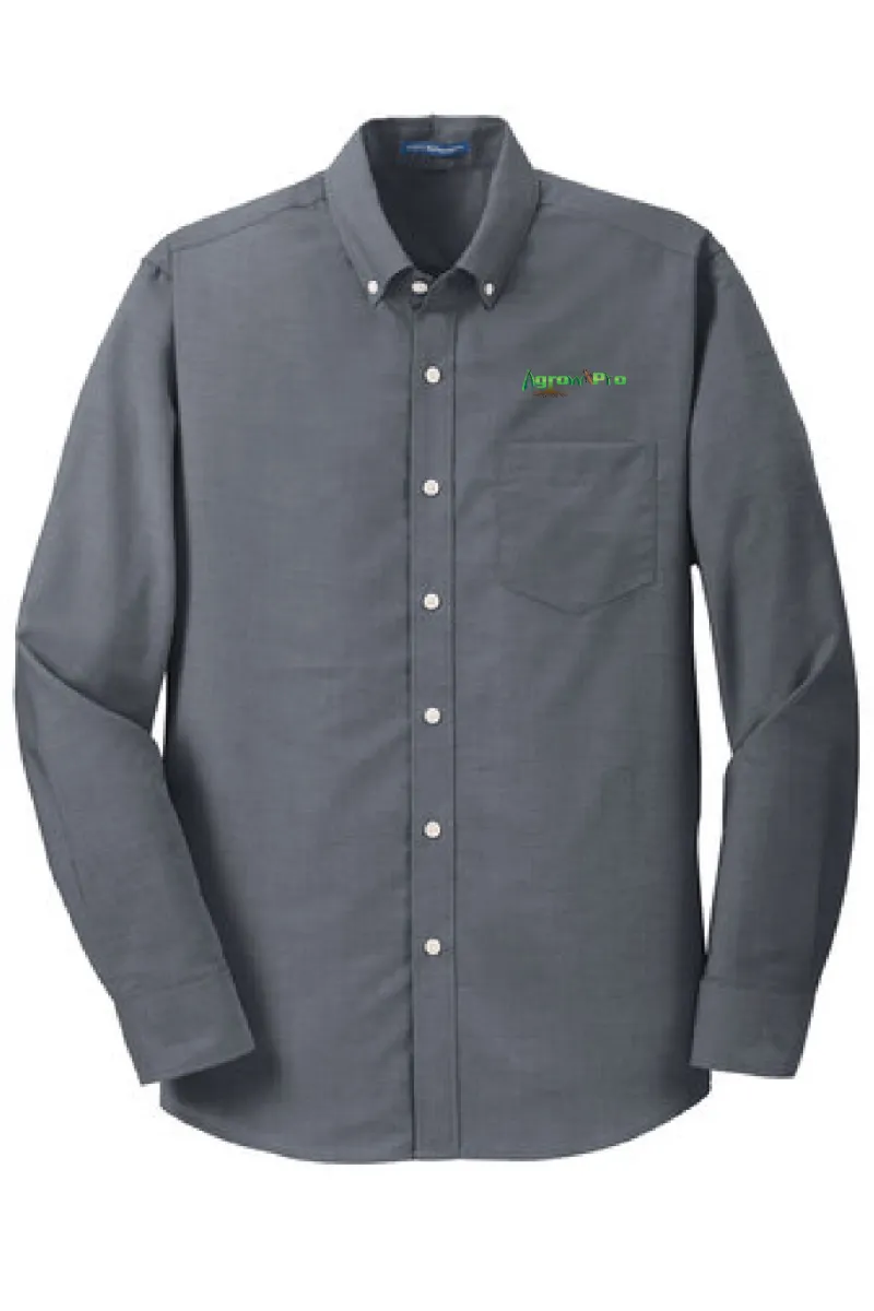 AgrowPro - Port Authority SuperPro Oxford Shirt - S658