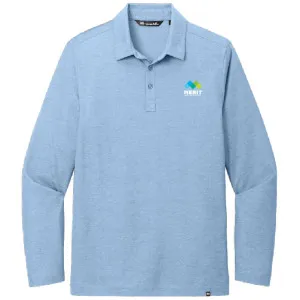 Merit NE - TravisMathew Oceanside Heather Long Sleeve Polo - TM1MZ343