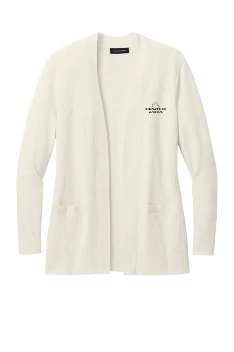 Signature - Port Authority Ladies Open Front Cardigan Sweater - LSW2890