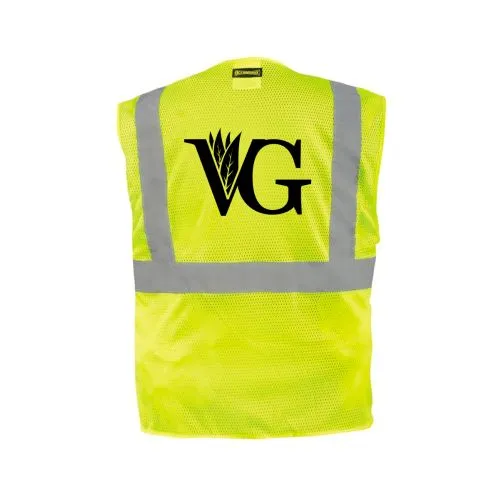 Verdego Safety Vests With Badge Pocket