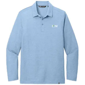 LCM - TravisMathew Oceanside Heather Long Sleeve Polo - TM1MZ343