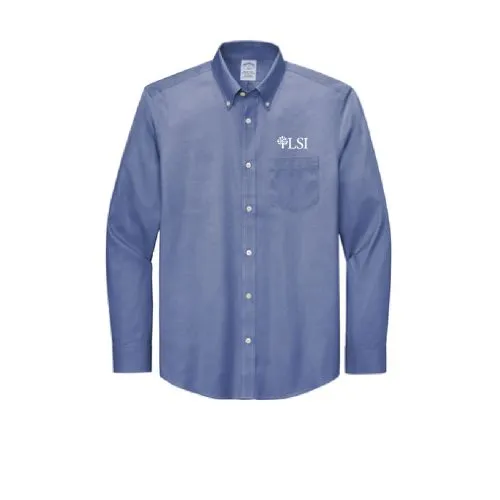 LSI – Brooks Brothers® Wrinkle-Free Stretch Pinpoint Shirt – BB18000