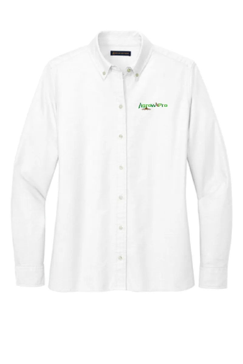 AgrowPro - Womens Brooks Brothers® Women’s Casual Oxford Cloth Shirt - BB18005