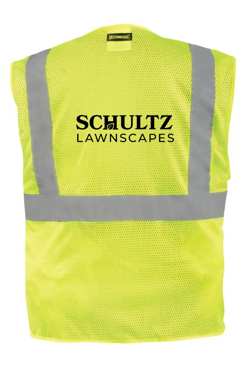 Schultz Safety Vest No Badge Pocket