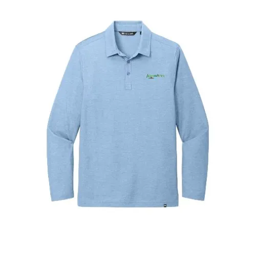 AgrowPro - TravisMathew Oceanside Heather Long Sleeve Polo - TM1MZ343
