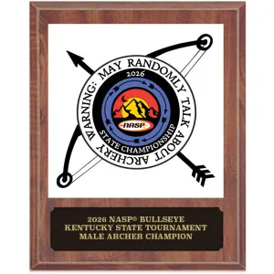 2026 NASP® State Plaque (Bullseye)