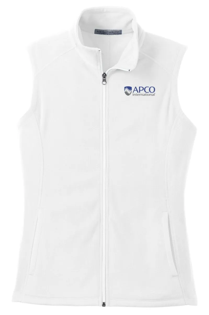 APCO - Ladies Microfleece Vest