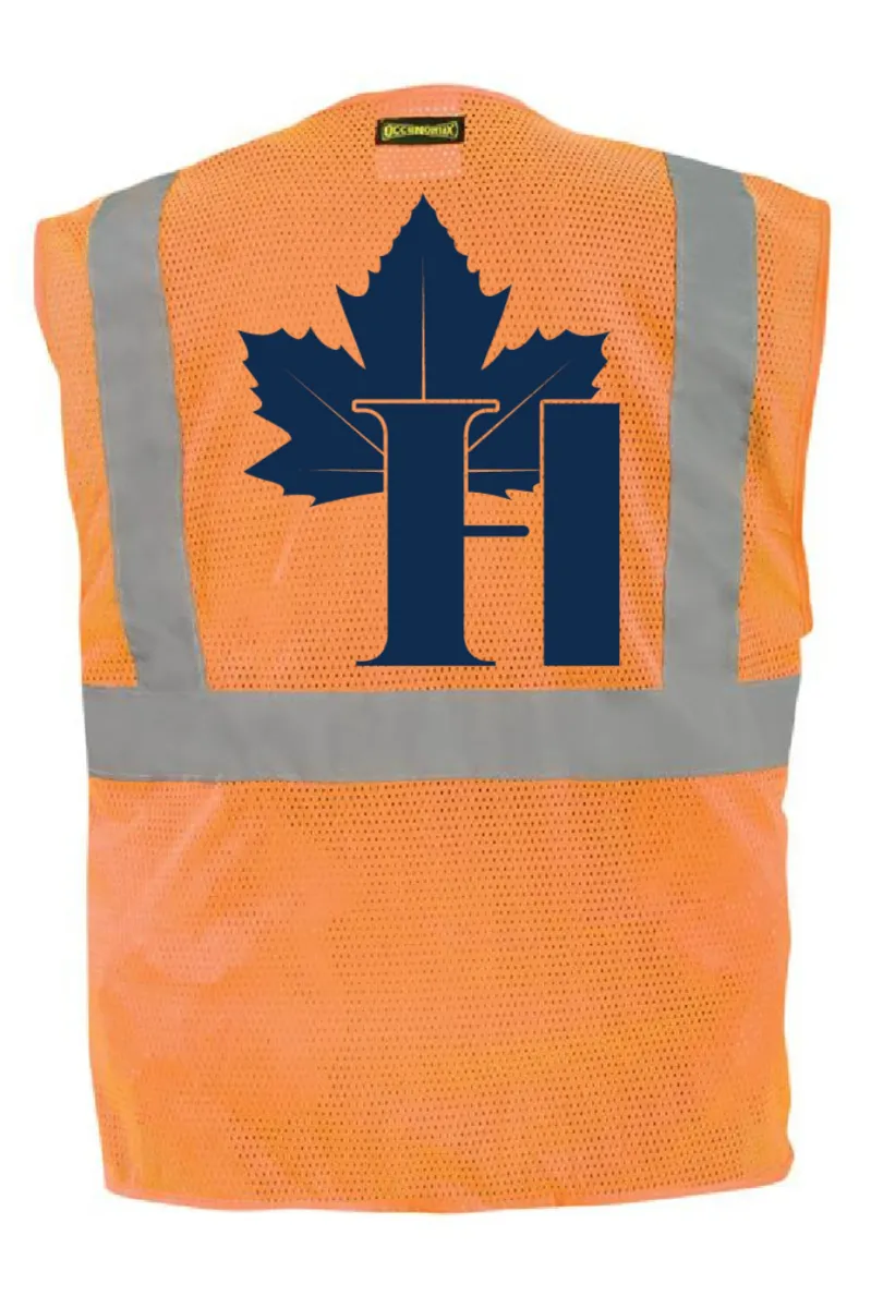 Hillenmeyer Safety Vests With Badge Pocket