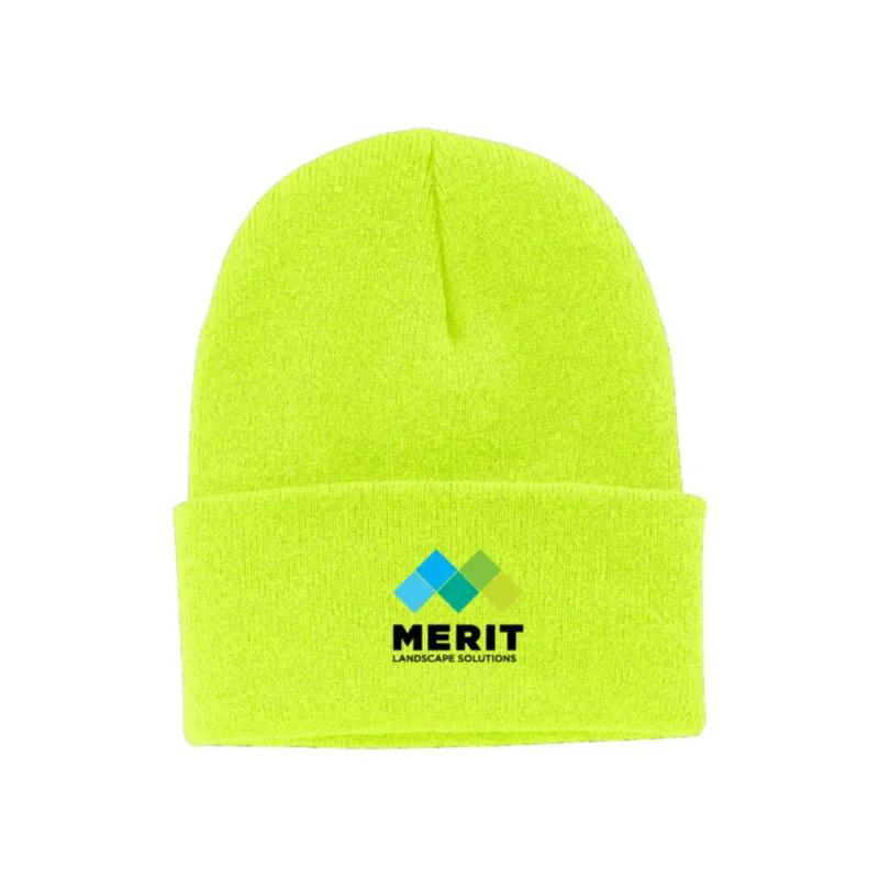 Merit NE Safety Yellow Beanie - CP90
