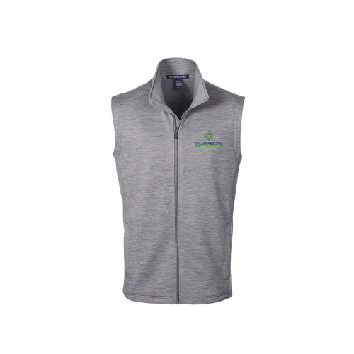 (SALE)(Limited Quantities) Devon & Jones Men's Newbury Mélange Fleece Vest - DG797