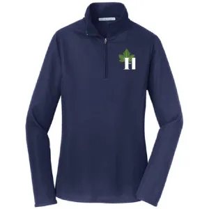 Hillenmeyer Port Authority Ladies Pinpoint Mesh 1/2-Zip