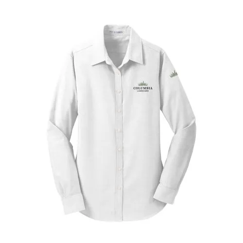 Columbia Ladies Port Authority SuperPro Oxford Shirt - L658
