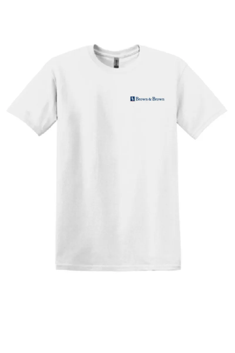 B&B Custom Printed Shirt With B&B Logo on Front - 5000