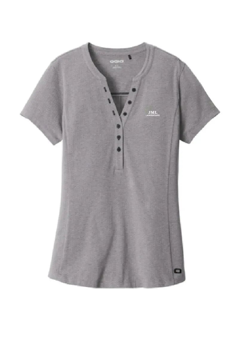JML - OGIO ® Women's Tread Henley - LOG136