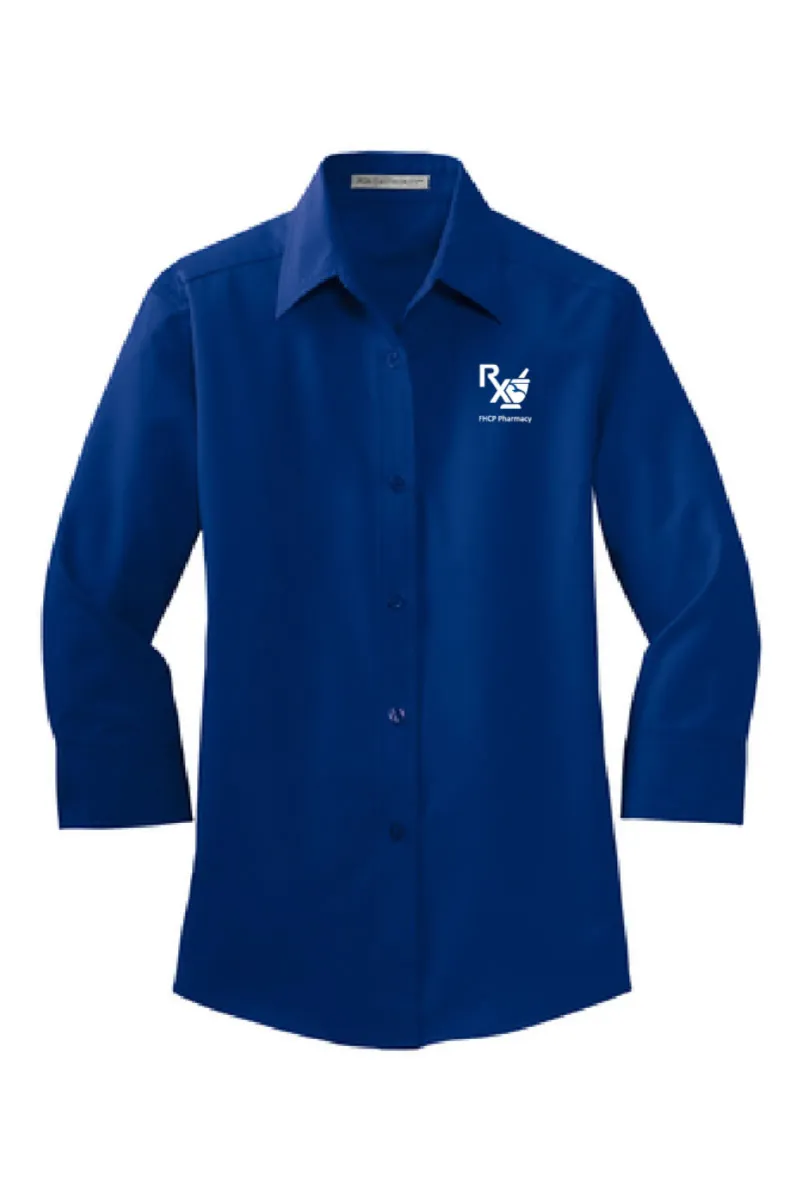FHCP Pharmacy - Ladies 3/4-Sleeve Blouse - L612