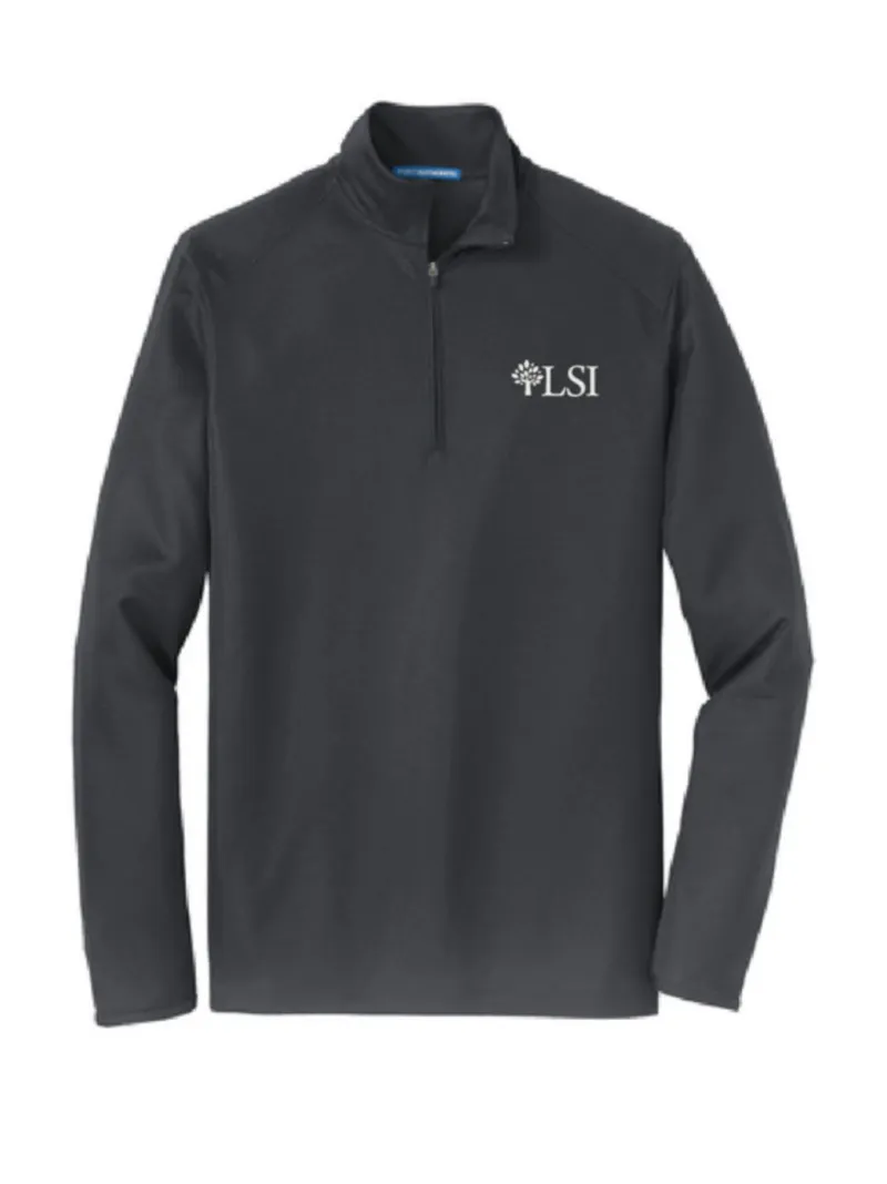 Heartland Port Authority® Pinpoint Mesh 1/2-Zip - K806
