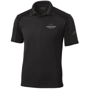 Signature Sport-Tek Dri-Mesh Men’s Pro Polo – T474