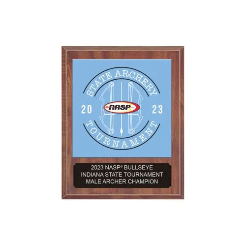 2023 NASP® State Tournament 8 X 10 Plaque - P810