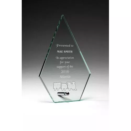 Triangular Glass Award – GL126