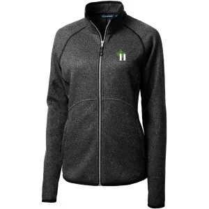Hillenmeyer - Cutter & Buck Mainsail Sweater-Knit Womens Full Zip Jacket - LCO00059