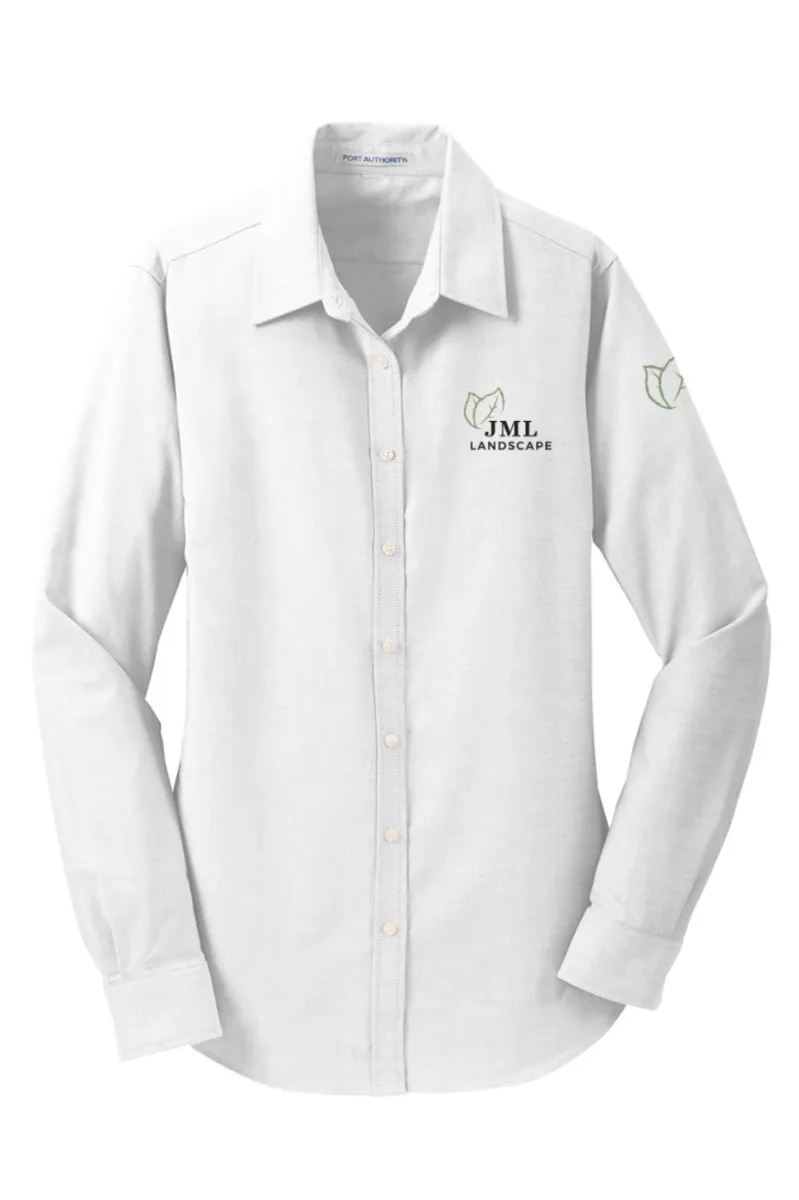 JML Ladies Port Authority SuperPro Oxford Shirt - L658