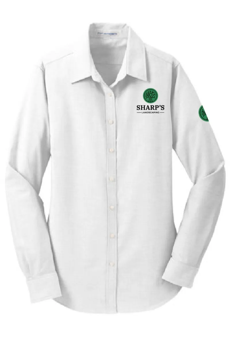 Sharp's Ladies Port Authority SuperPro Oxford Shirt