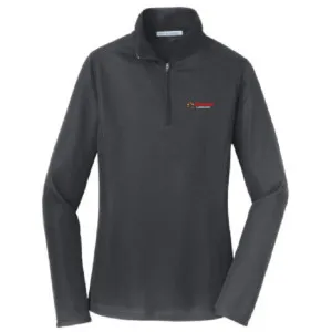J. Downend - Port Authority Ladies Pinpoint Mesh 1/2-Zip - L806