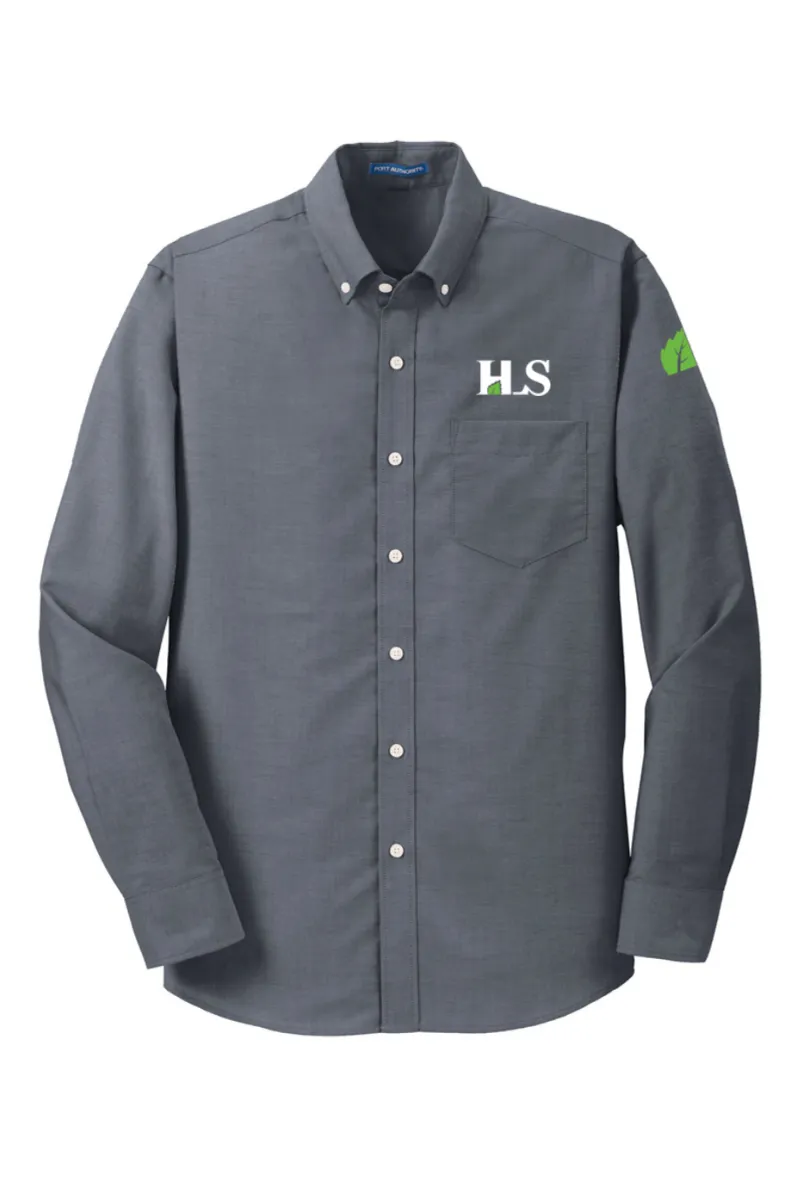HLS Port Authority SuperPro Oxford Shirt - S658