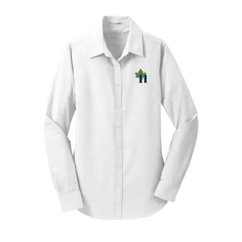 Hillenmeyer Ladies Port Authority SuperPro Oxford Shirt - L658