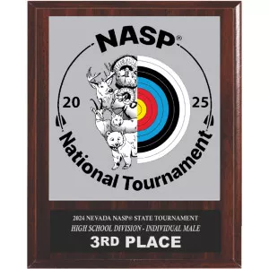 2025 NASP® Nationals 8 X 10 Plaque