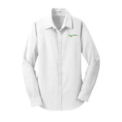 AgrowPro - Ladies Port Authority SuperPro Oxford Shirt - L658