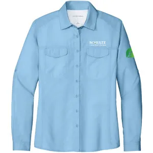 SCHULTZ - Port Authority® Women's Long Sleeve UV Daybreak Shirt - LW960