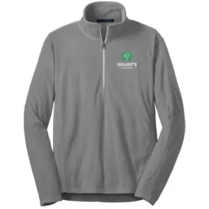 Sharp's Port Authority Microfleece 1/2-Zip Pullover - F224