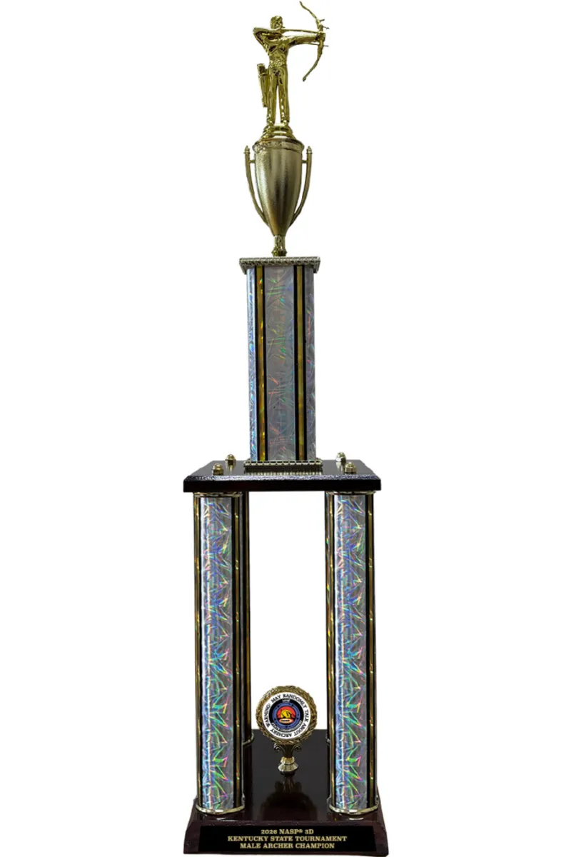 2026 NASP® 4 Post State Trophy (3D)